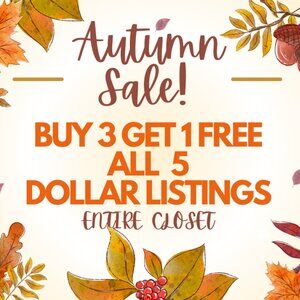 Add four 5$ listings to your bundle, and get one of them for free.